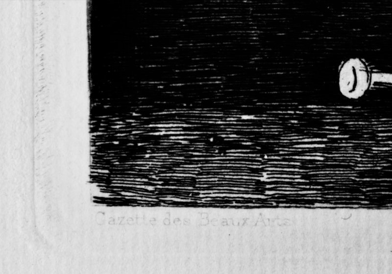 Goya etching from The Disasters of War. "The Little Prisoner", 1867. - Click Image to Close