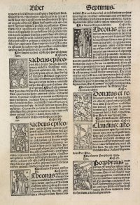 1514 Hagiography with graphic woodcut illustrations of saints being martyred