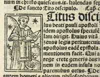Lives of the Saints by Petrus De Natalibus. 1514