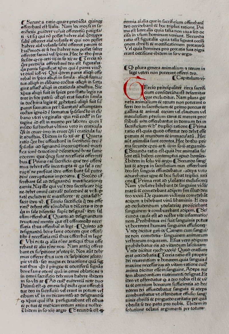 Very Early incunable leaf, 1474. Rainerius of Pisa. - Click Image to Close