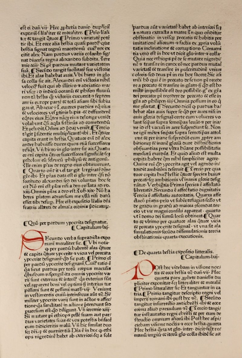 Fine, very early incunable leaf, 1474. Quality rag paper with a distinctive watermark. - Click Image to Close