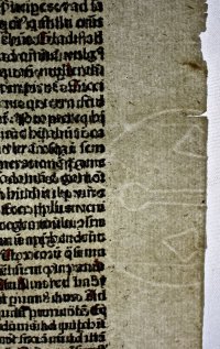 Incunable “Biblia Latina” leaf, 1488. Book of Jeremiah.