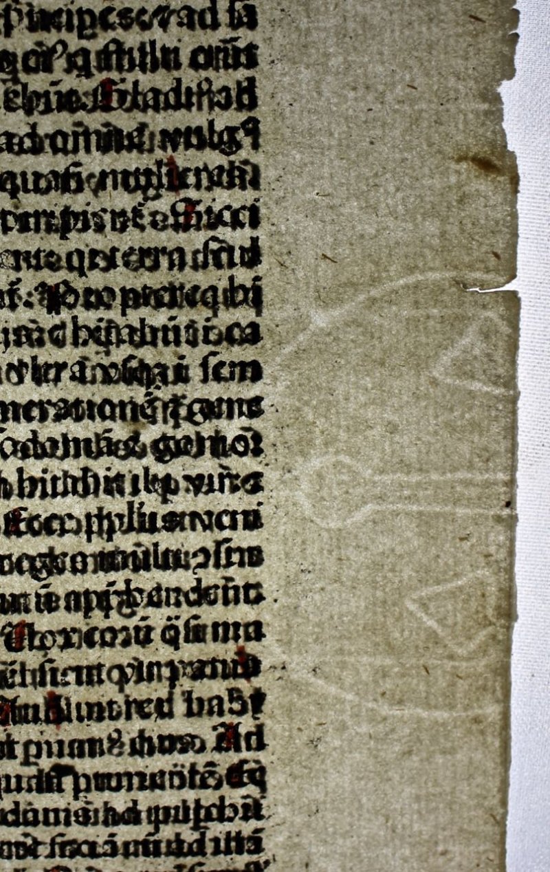 Incunable “Biblia Latina” leaf, 1488. Book of Jeremiah. - Click Image to Close