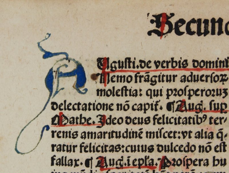 “The Light of the Soul”. An excellent example of incunable printing & rubrication. 1482. - Click Image to Close