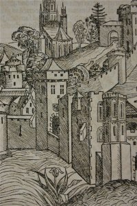 Memphis, The Sacrifice of Isaac, Nuremberg Chronicle,1493