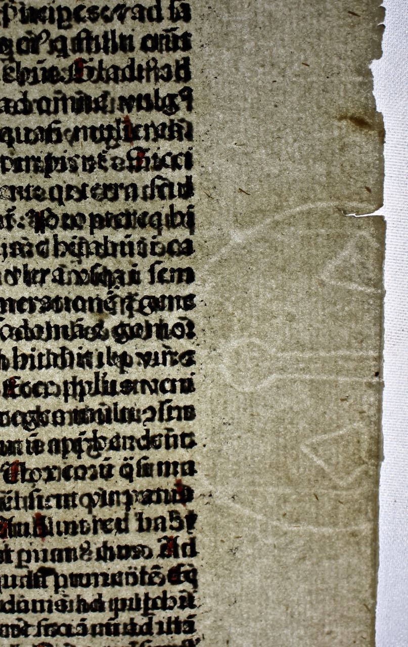 Incunable “Biblia Latina” leaf, 1488. Book of Jeremiah. - Click Image to Close